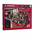 Youthefan 18 x 24 in. MLB Cincinnati Reds Purebred Fans Puzzle, Multi Color - A Real Nailbiter - 500 Piece 2502281